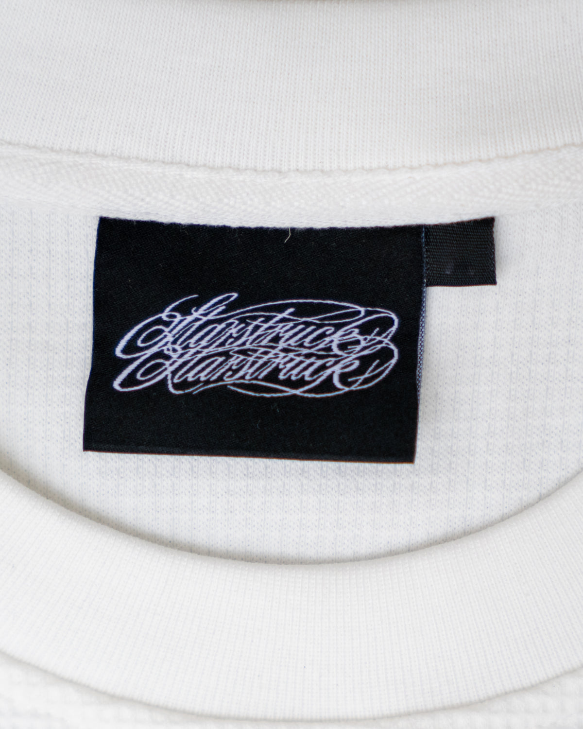 "Fallen Star" Thermal Long Sleeve White