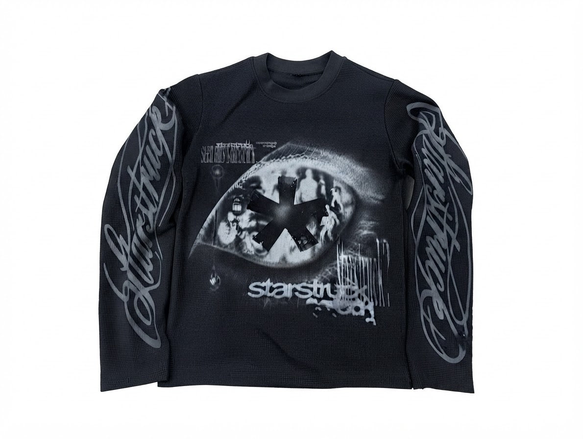 Black Fallen Star Thermal Long sleeve